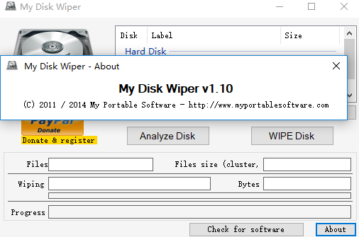 My Disk Wiper