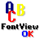 FontViewOK(字体预览软件)最新PC版 v6.71