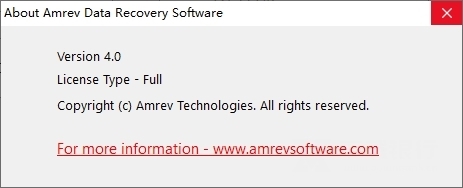 AmrevDataRecoverySoftware破解版图片2