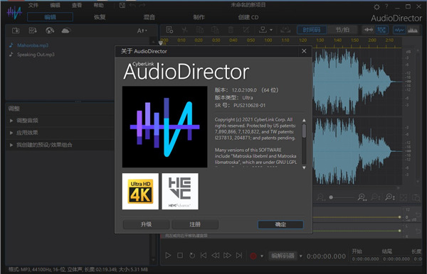 AudioDirector破解版图片1