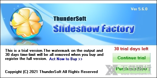 ThunderSoft Slideshow Factory截图1