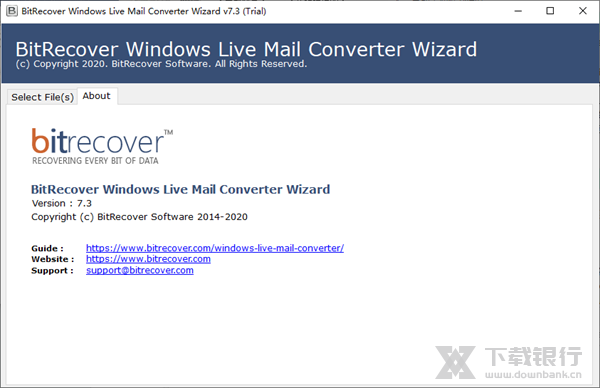 BitRecoverWindowsLiveMailConverter图片3