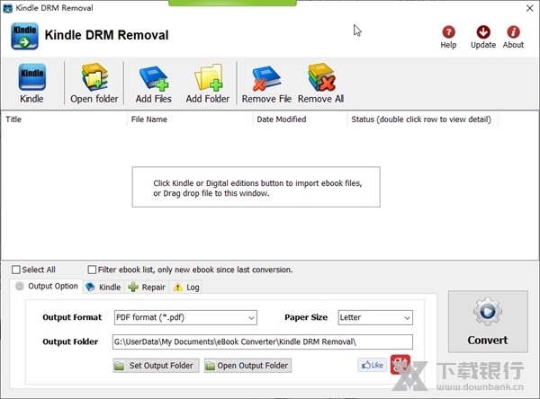 Kindle DRM Removal截图