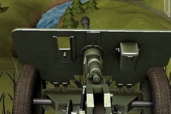 炮兵摧毁坦克游戏截图