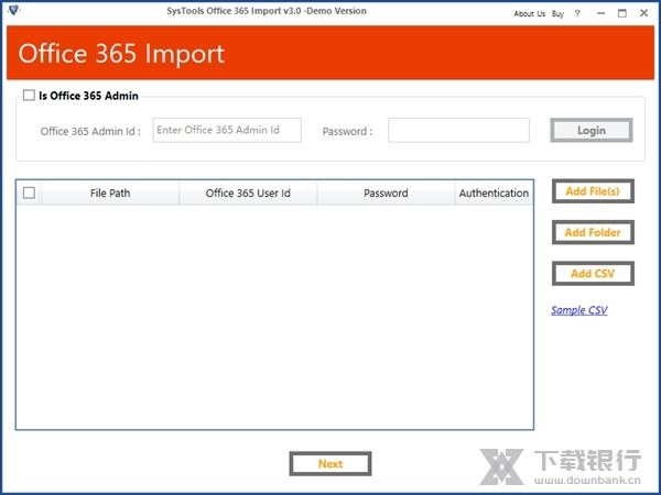 SysTools Office 365 Import软件截图2