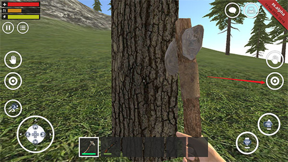 生存模拟器怎么砍树12