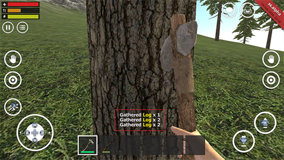 生存模拟器怎么砍树13