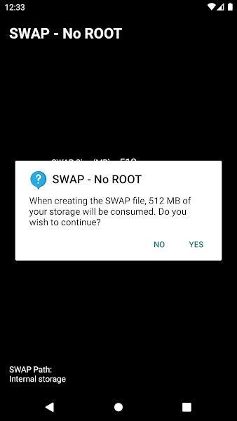 SWAP - No ROOT软件截图