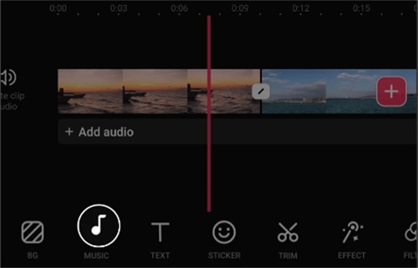 VideoGuru视频编辑添加自定义音乐方法图片1