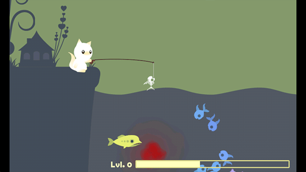 猫钓鱼游戏玩法