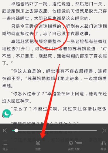 熊猫看书app字体修改教程图片1
