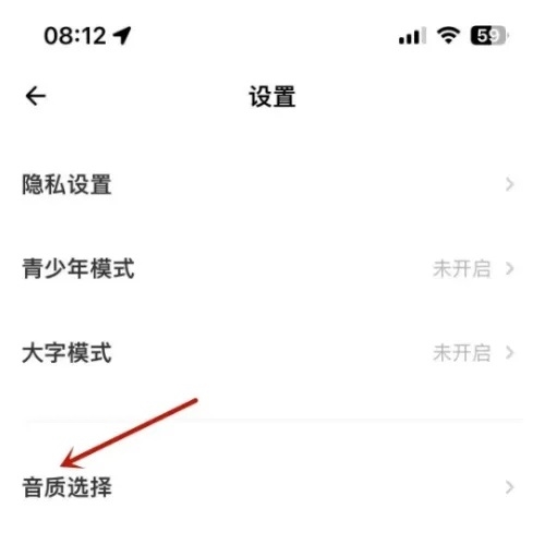 荔枝app如何设置音质2